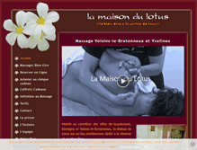 Tablet Screenshot of maisondulotus.com